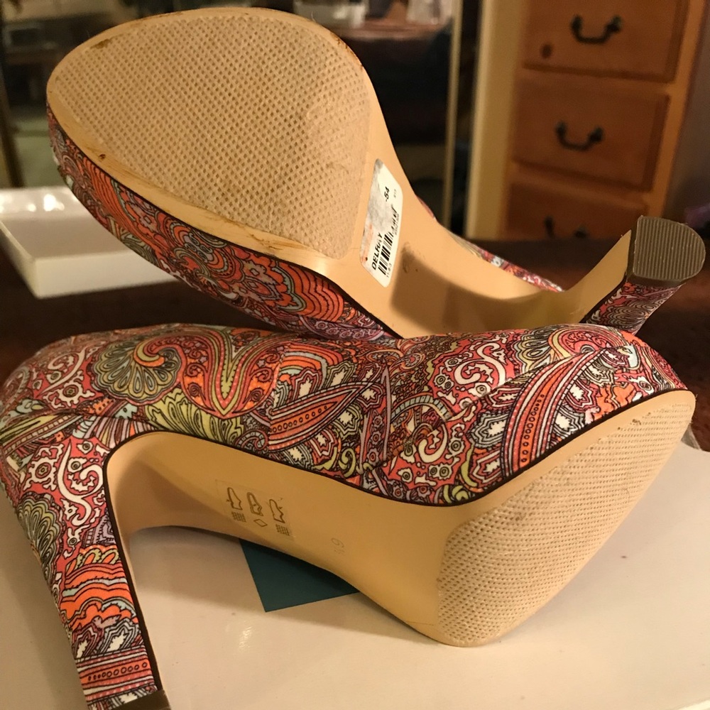 Call It Spring Colorful Heels - Picture 3 of 3
